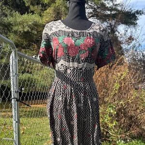 Floral Patterned Dress